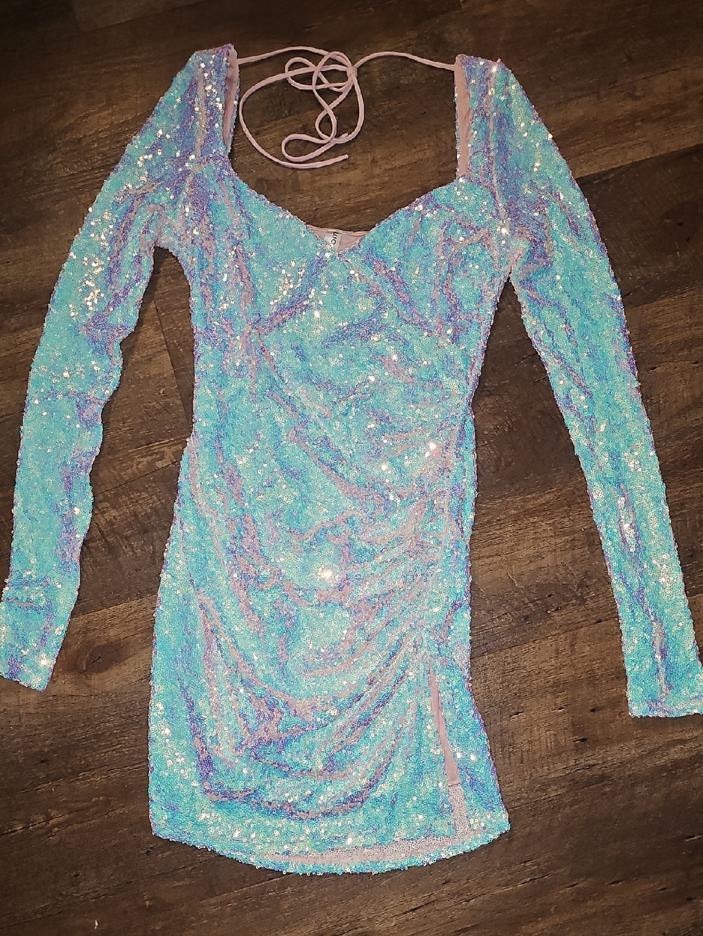 Lucy in the Sky Sequin Mini Dress